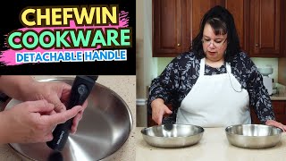 Chefwin 5-Ply Stainless Cookware: Detachable Handles for the Win! 🍳💥