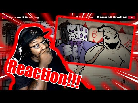 King Dice vs. Oogie Boogie - Rap Battle! - ft. McGwire & Chase Beck / DB Reaction