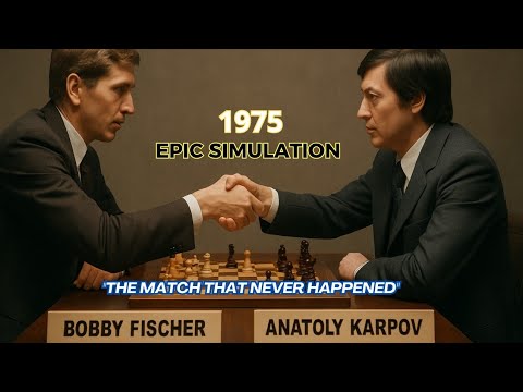 Bobby Fischer vs Anatoly Karpov ◉ World Championship Match, 1975 | "Epic Simulation!"