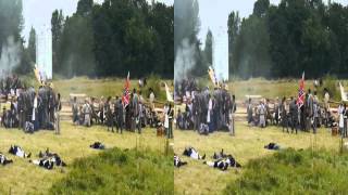 preview picture of video 'Civil War Battle Re-enactment, Chehalis WA - 2013 3D Part 3'