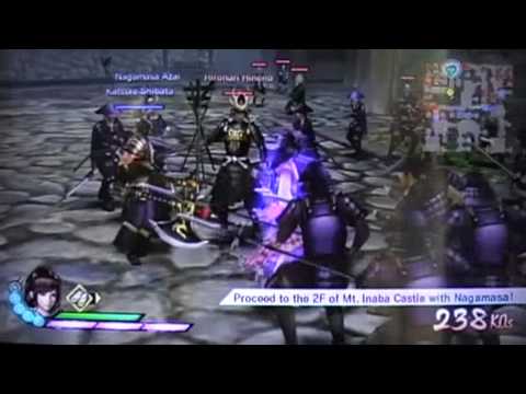 Samurai Warriors 3 Oichi Ep. 2 Chapter 2 - Battle Of Mt. Inaba Castle (Eng. Ver)