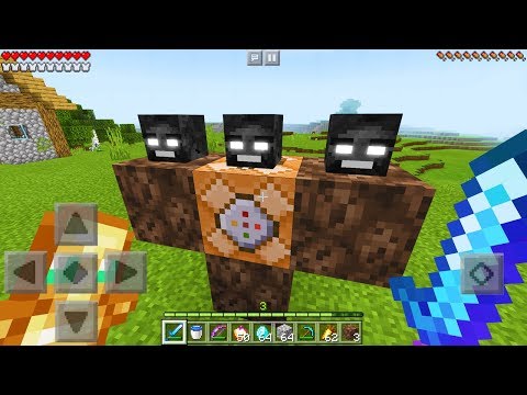 How to Spawn the WITHER STORM in Minecraft! - YouTube