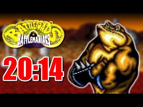 Battletoads in Battlemaniacs SNES Speedrun in 20:14 (Pimple)