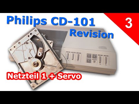 Philips CD100 / CD101 Revision, Netzteil tuning