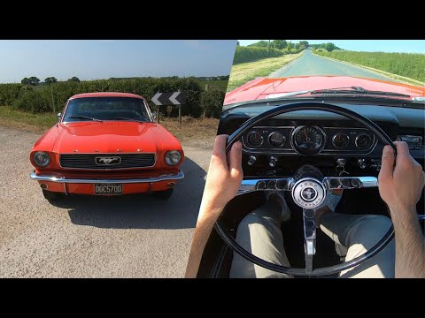 1966 Ford Mustang Coupe 289 V8 Auto - POV Test Drive & Walk-around | Classic Mustang Drive