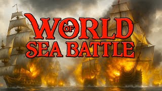 WORLD OF SEA BATTLE Gameplay [Free to Play Ship Carnage]