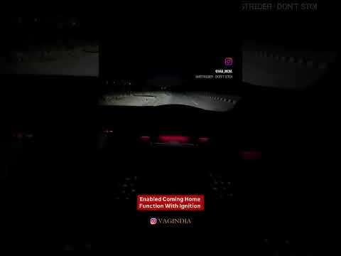 Enabled Coming Home Feature Activation By Ignition Enabled In Slavia/Taigun/Virtus/Kushaq