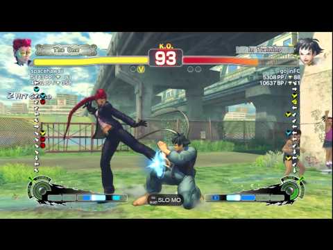 spacehawaii [C. Viper] vs. gojinFC [Makoto] - PS3 SSF4 Arcade Edition