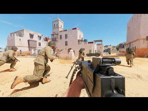 US Army - Al Har - Battle of Tunisia - BR5 | Enlisted Gameplay