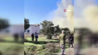 Geyve’de Koltuk Atölyesinde Yangın! Siyah Dumanlar Gökyüzünü Kapladı