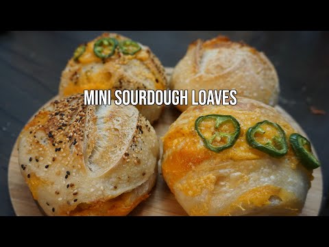 Bake Sourdough Mini Loaves With Me! Bread Bowls 🥖 