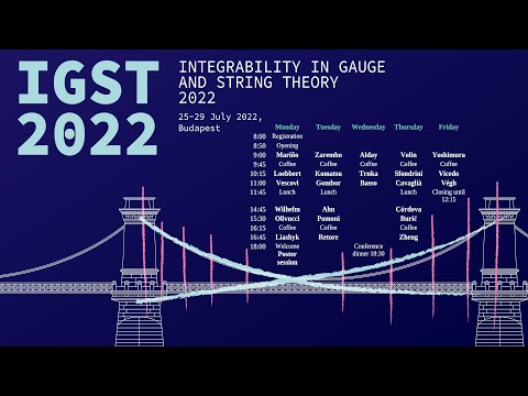 Integrability in Gauge and String Theory 2022 // Tuesday