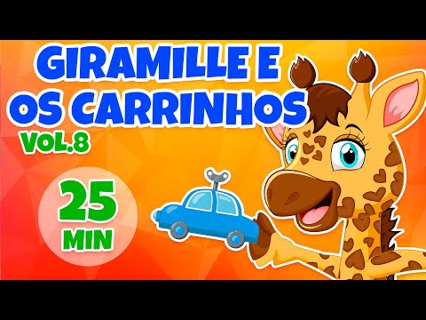 Giramille e os Carrinhos Vol. 8 - Giramille 25 min | Desenho Animado Musical