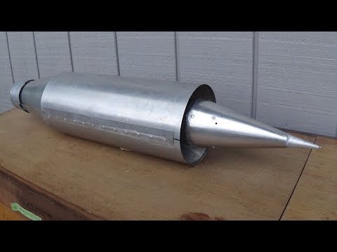 Cómo fabricar un motor Turbo-Ramjet, proceso completo [ENG]