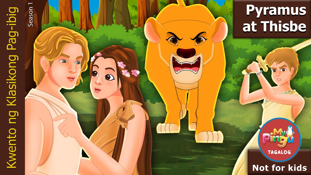 Pyramus at Thisbe I Pyramus and Thisbe | Mga Klasikong Kuwento ng Pagibig I My Pingu Tagalog