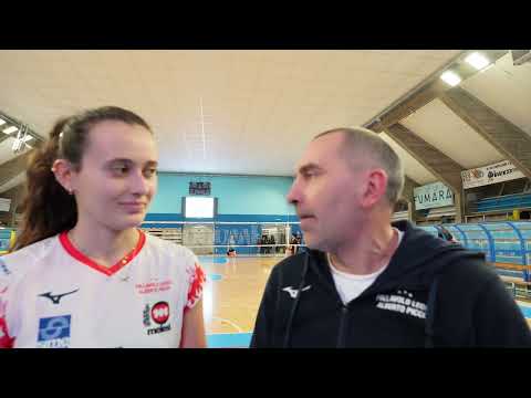 Serie B1  - Intervista a Matilde Frigerio dopo la vittoria contro IMOCO