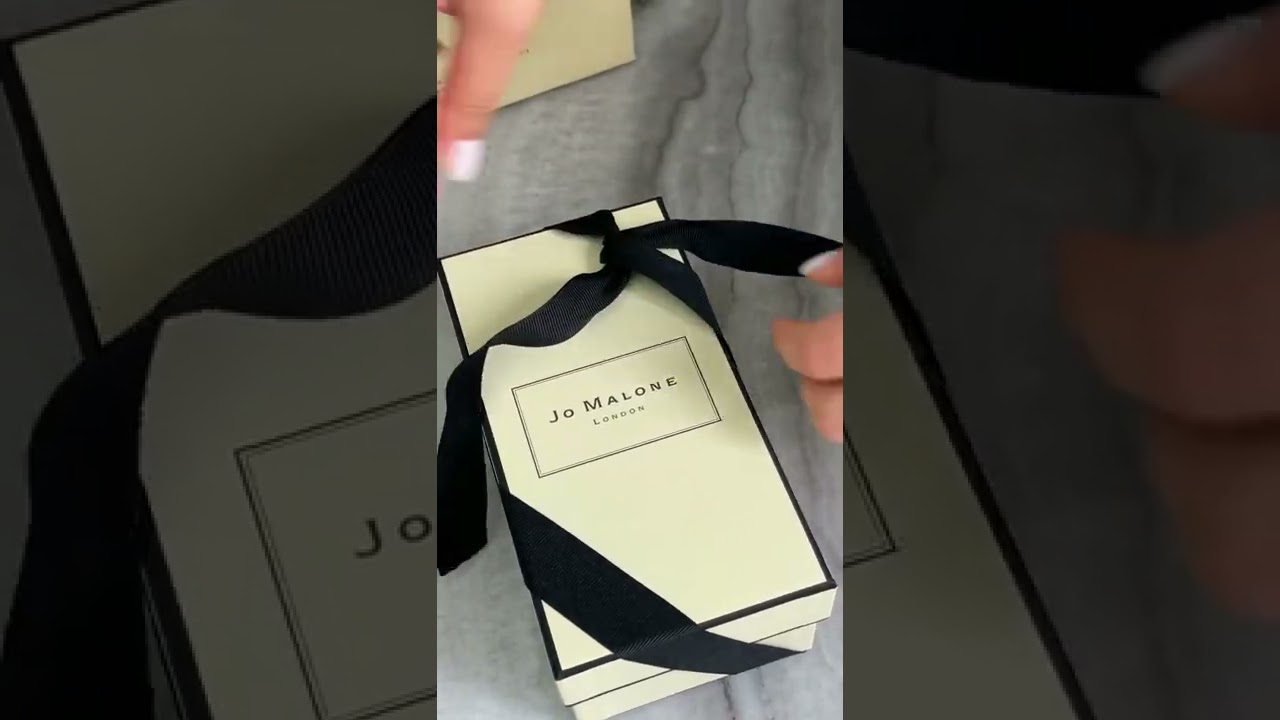 Unboxing my new parfume 🤍#shorts #jomalonelondon #jomalone #parfume #unboxing