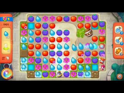 Gardenscapes Level 1901 - No Boosters