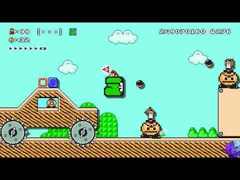 Super Mario Maker 2 🔧 Endless Challenge 8881 - 8888