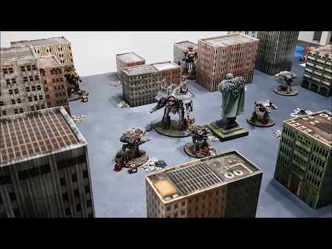 Aedptus Titanicus battle report; The Plaza of The Wolf
