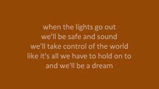 WE The Kings ft. Demi Lovato - We'll Be A Dream (LYRICS)