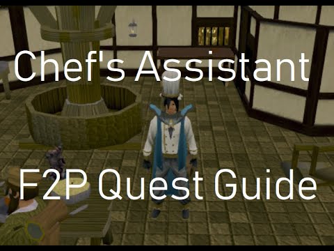 Runescape 3 Chef's Assistant F2P Quest Guide