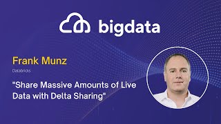 Share Massive Amounts of Live Data with Delta Sharing by Frank Munz