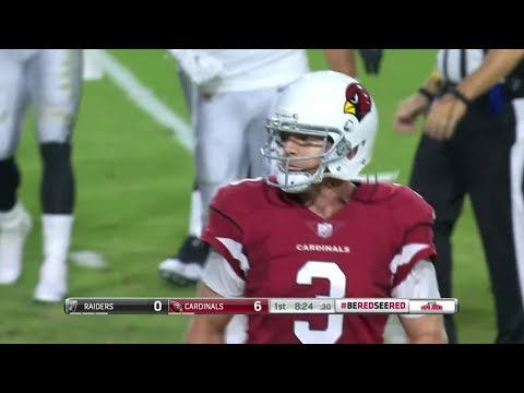 Carson Palmer Touchdown Pass To Golden! |Cardinals vs Raiders Preseason|