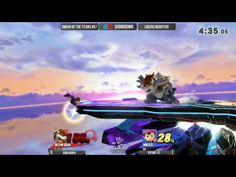 Smash of the Titans #57 - Loser Quarters: King Koopa (Bowser) vs FuTure (Ness)