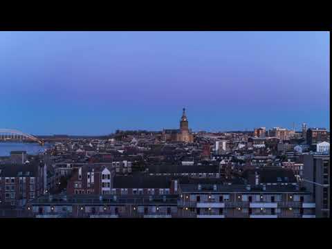 Day to Night timelapse of Nijmegen.