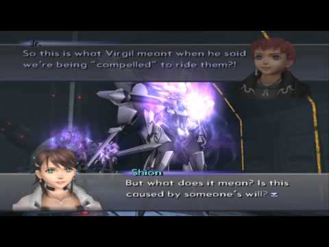 Xenosaga III HD Cutscene 168 - First Awakening (Labyrinthos E.S. Hangar) - JAPANESE - REGULAR MODE