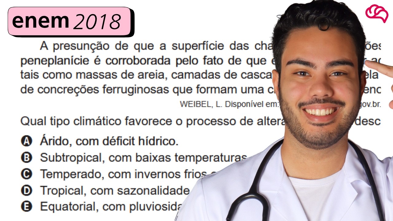 Resolução em Vídeo — Questão 77 ENEM 2018