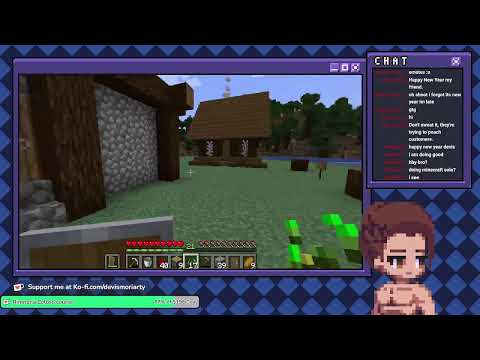 Insane Minecraft Gameplay After a Day of Drawing