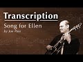 TRANSCRIPTION: Song for Ellen by Joe Pass
