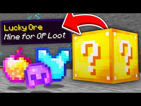 Minecraft, But Every Ore is Lucky...