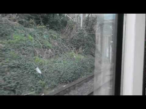 Leaving Malahide on board Dart No 8606