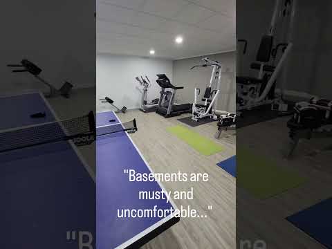 Finished basement in Stillwater MN.