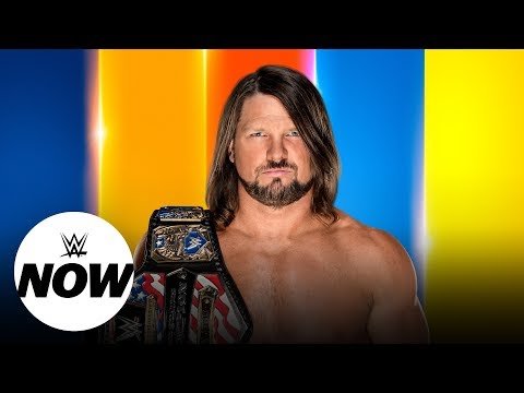 LIVESTREAM – AJ Styles Live SummerSlam Interview: WWE Now