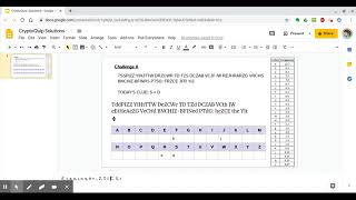 How to solve a CryptoQuip   Challenge A