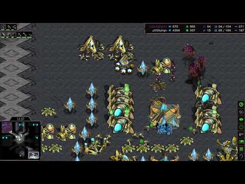NICE - Hydra vs Alex - 3 Games - SCW39 - Starcraft Casty Cast - Fastest Map Ever - GGsz!!