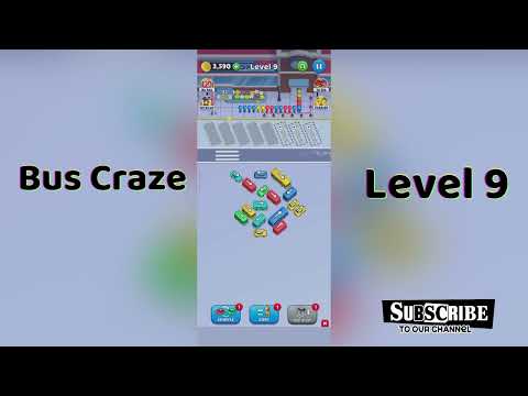 Bus Craze Level 9 Walkthrough 🚌 | Step-by-Step Puzzle Guide | Go Answer