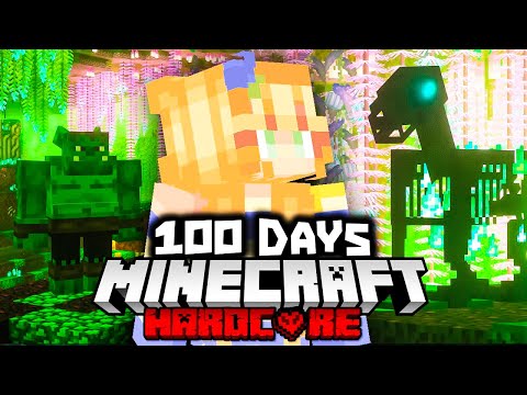 100 Days in Minecraft with 9yr Old Sister!