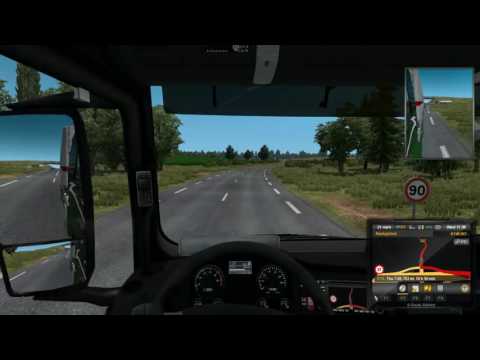 ETS2   Promods Map   Andorra to Brno Part 2