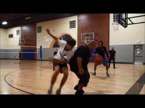 3v3 Making it Rain at 24 hr basketball gym (pick up game 1)