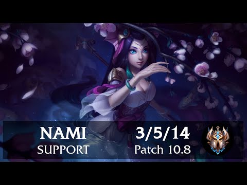 Nami Support vs Morgana | Pinoy Challenger Replay Patch 10.8