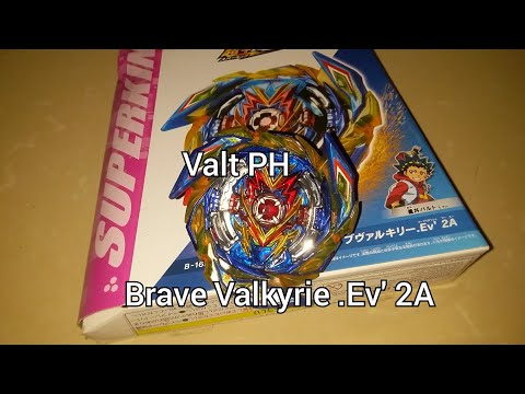 [My First Takara Tomy Bey]:Brave Valkyrie .Ev' 2A unboxing |B-163| Beyblade Burst Superking/Sparking