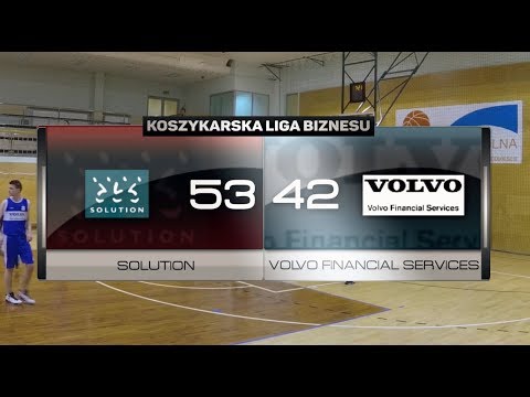 Solution vs Volvo Financial Services - V kolejka - Warszawa - Koszykarska Liga Biznesu