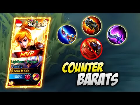 RECOMMENDED BUILD TO COUNTER BARATS | FANNY BEST BUILD 2023 | MLBB