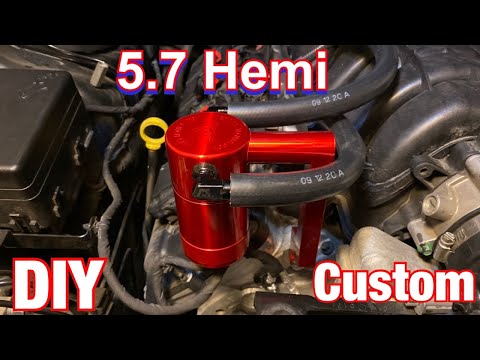 How to Install a Billet Technology Catch Can on a 5.7 Hemi Challenger