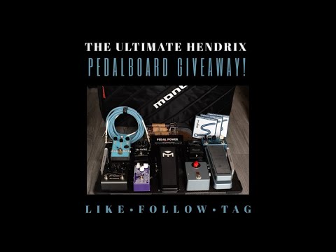 Jimi Hendrix Pedalboard Build and Pedal Descriptions